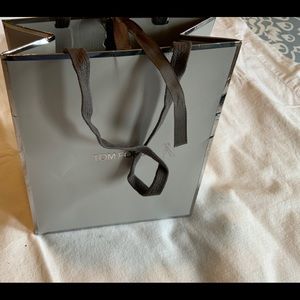 TOM FORD small gift bag. Grey.